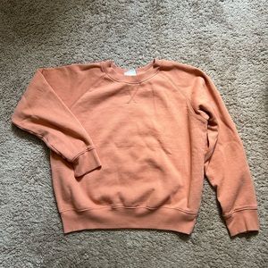 Richer Poorer Coral Sweatshirt
